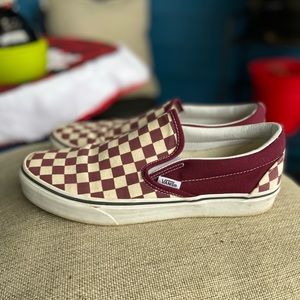 VANS CHECKERBOARD CLASSIC SLIP-ON